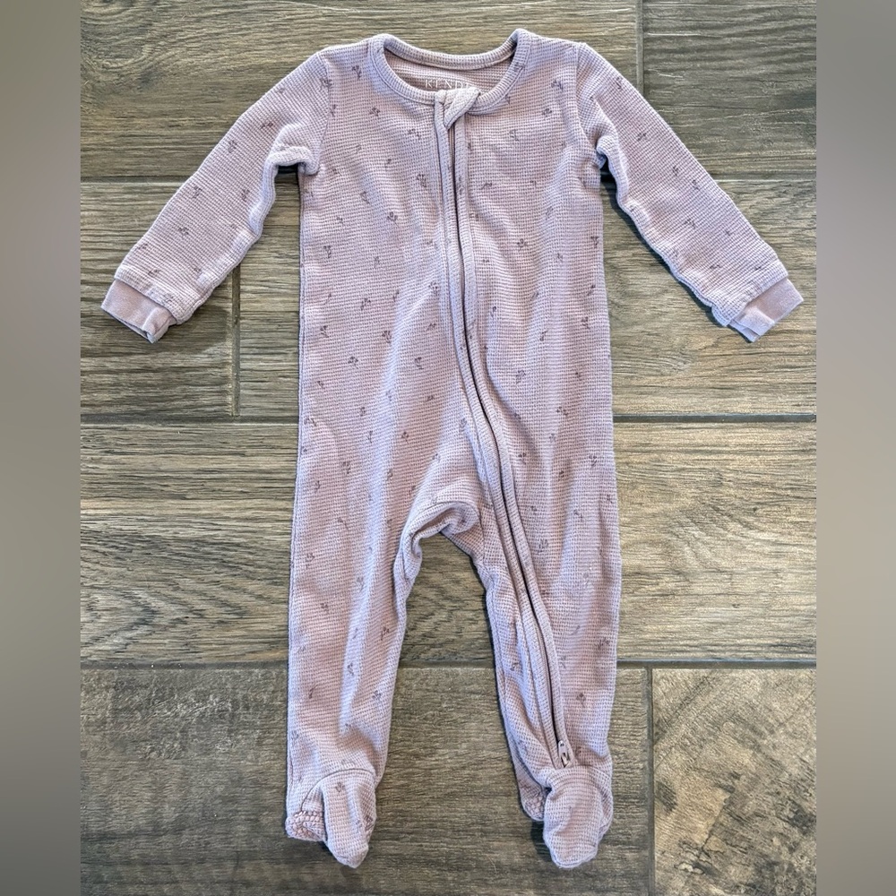 Colored Organics Zip-up Footed Sleeper